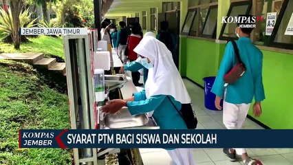 63 SMP di Jember Menggelar PTM Terbatas, Siswa dan Guru Wajib Lakukan Hal ini