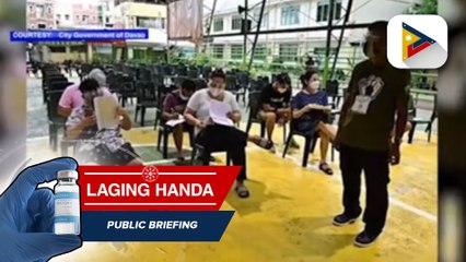 Vaccine rollout sa Davao, mas pinaigting