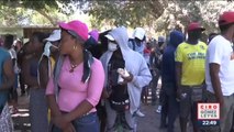 Migrantes haitianos comienzan a dispersarse hacia otros puntos de la frontera