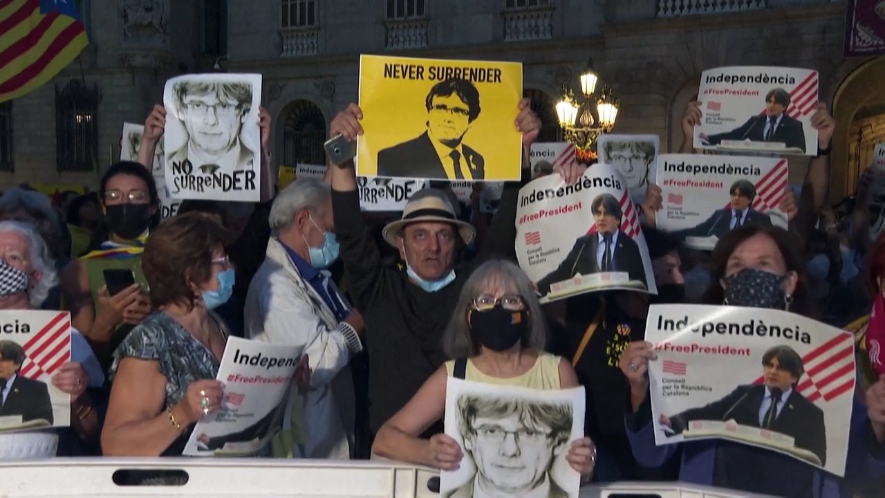Barcelona feiert Freilassung Puigdemonts
