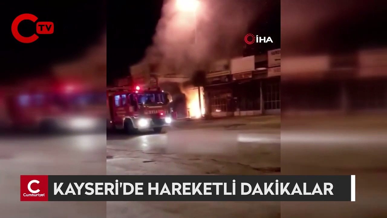 Kayseri'de patlama: Bir çocuk yaralandı