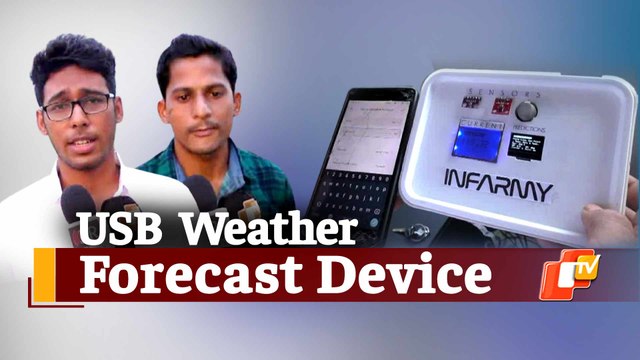 Odisha Students Develop Weather Forecasting Instrument