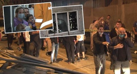 Korku dolu anlar: Mahalleli seferber oldu
