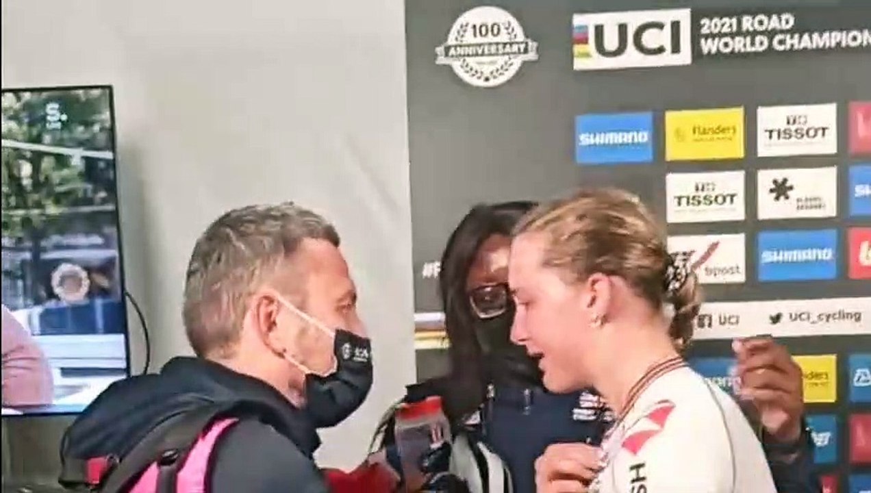 Championnat du monde sur route 2021 - Juniors - Zoe Backstedt in Gold in Juniors : "Once (the gap) was above 30 seconds I knew that I could hold it"