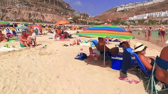 Gran Canaria Playa del Ingles Beach Life Part 2