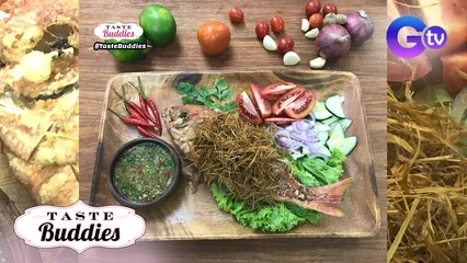 Taste Buddies: Chef Niño Logarta’s Lemongrass Fried Fish with chili-lime dressing