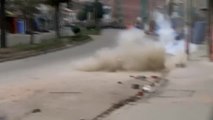 Violentos enfrentamientos entre la policía y los cocaleros en Bolivia