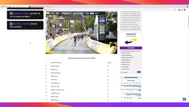 Bilan des mondiaux espoirs et juniors