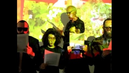 Performance "Cosmic Flowers and more" 21-07-2018, Espace La Brava, Thônes