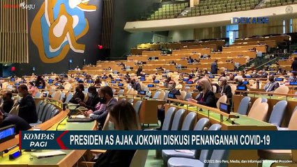 Presiden AS Joe Biden Ajak Jokowi Diskusi Penanganan Corona