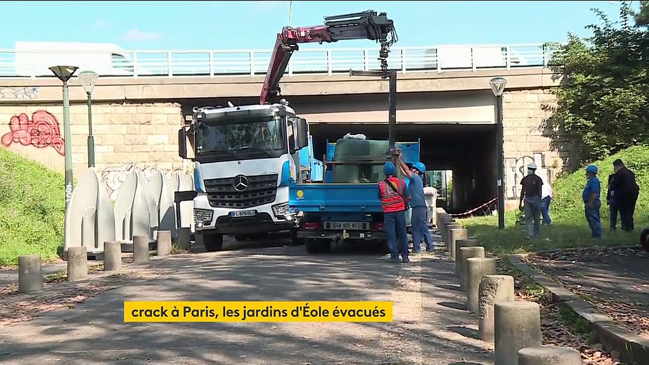 Drogue : les toxicomanes évacués de Paris à Pantin