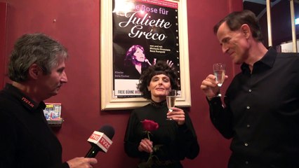 Eine Rose für Juliette Gréco in der Freien Bühne Wieden