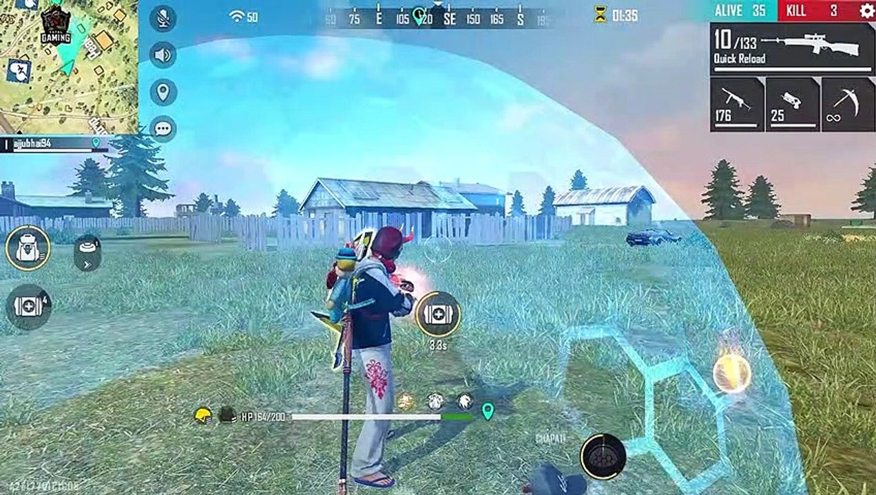 Solo vs Squad 23 Kill AK47 and M1887 OverPower Gameplay Must Watch - Garena Free Fire