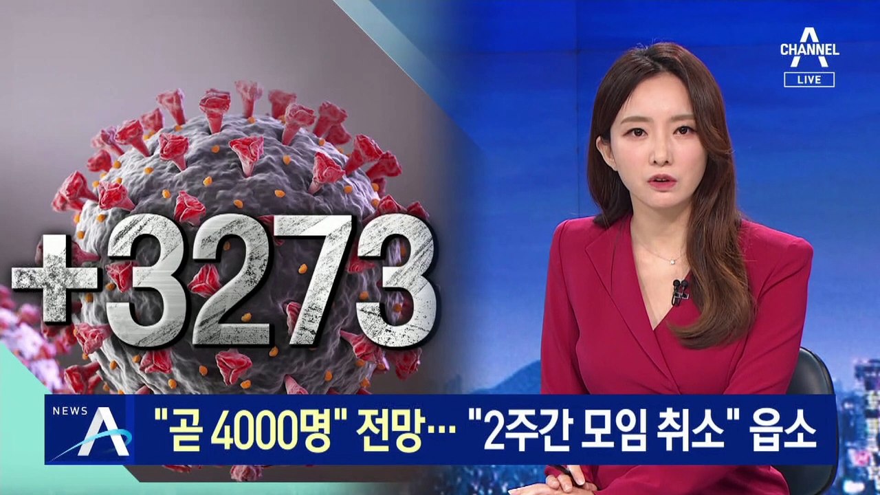 “곧 4000명” 전망…정은경 “2주간 사적 모임 취소” 읍소