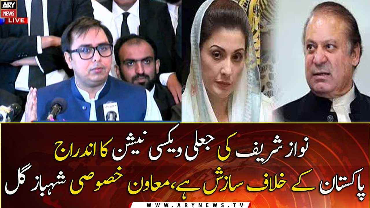 Shehbaz Gill terms Nawaz Sharif's fake vaccination entry  a 'conspiracy against Pakistan'