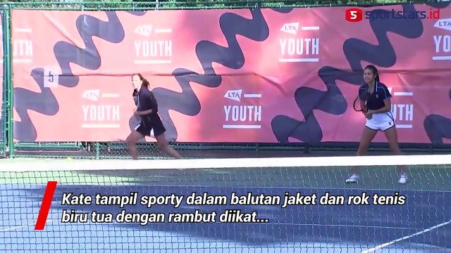 Bikin Pangling! Kecantikan Emma Raducanu dan Kate Middleton saat Main Tenis Bersama