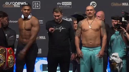 عشاق الفن النبيل على موعد مع منازلة مثيرة بين أنطوني جوشوا وأولكسندر أوزيك