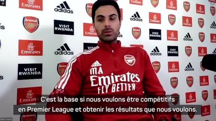 6e j. - Arteta : "Nous en sommes capables"
