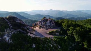 Drone Footage of a Hill Top Forest