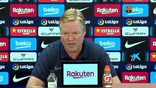 Koeman: "Sé los rumores que hay