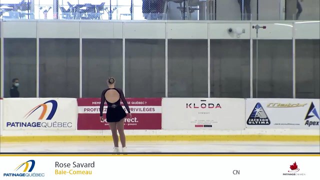 CSS 2022 et SGE 2021 - Novice Dames Groupe 1 Prog. Court - Senior Dames Prog. Court