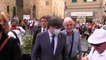 Carles Puigdemont se pasea por Alguer rodeado de simpatizantes sardos