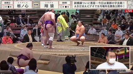 Tochinoshin vs Tobizaru - Aki 2021, Makuuchi - Day 10