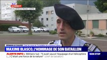 Erwan Le Calvez, chef du bataillon de Maxime Blasco: 