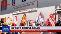 Isparta Belediye Başkanı, Gani Kaplan’ın Diyanet’i eleştiren konuşmasını engellemeye çalıştı