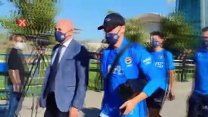 Fenerbahçe, Hatay'da coşkuyla karşılandı