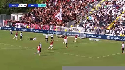 Serie A : Maldini buteur, Milan gagne sur le fil à Spezia