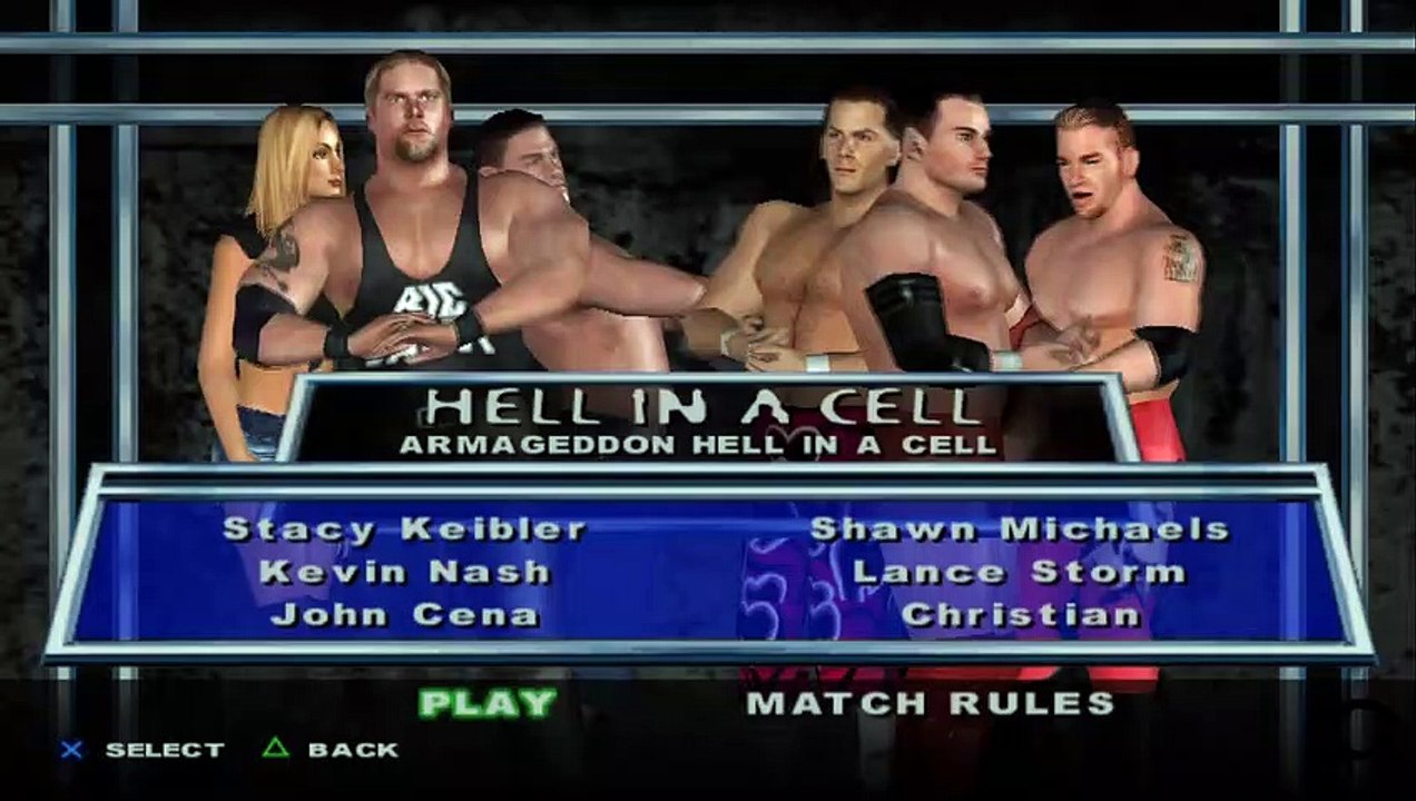 HCTP Stacy Keibler vs Kevin Nash vs John Cena vs Shawn Michaels vs Lance Storm vs Christian