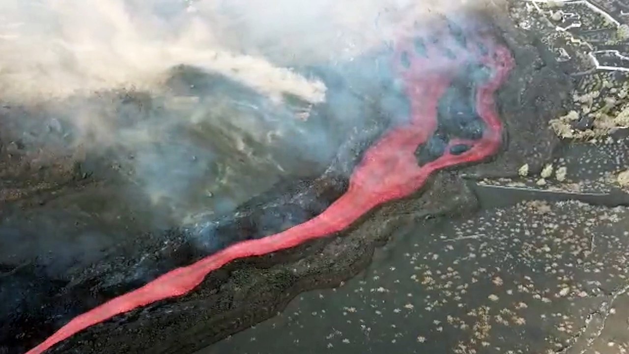 Abierto un nuevo foco de emisión del volcán de La Palma