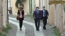 Aragonès se reúne con un recién liberado Puigdemont en Cerdeña