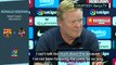 Koeman refuses to comment on Barca future
