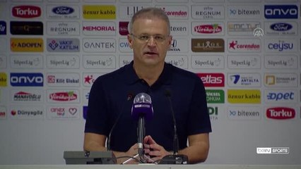 Antalyaspor-Yeni Malatyaspor maçının ardından