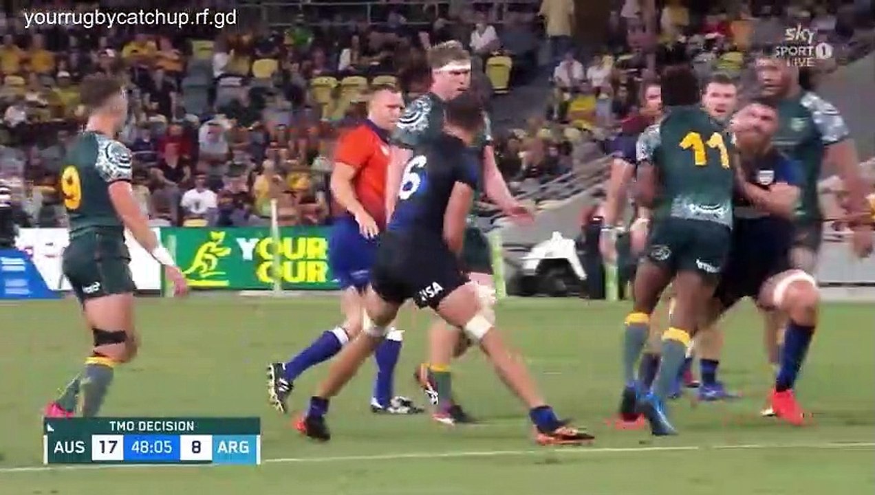 Australia vs Argentina 2021-09-25 Second Half