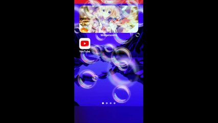 iPhone【ホーム画面】iOS14(ココア ひな 琴川晶 司波深雪)widgetsmith