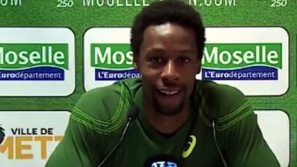 ATP - Metz 2021 - Gaël Monfils : "Il n'y a pas le choix quand on veut atteindre des objectifs, il y a des moments un peu plus durs"