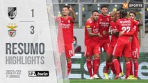 Highlights: Vitória SC 1-3 Benfica (Liga 21/22 #7)