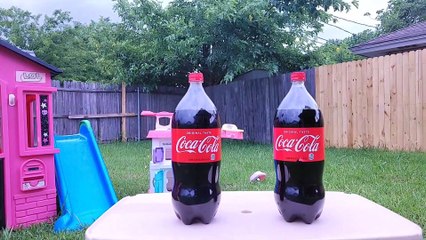 Coke an Mentos Challenge EPIC FAIL