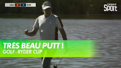 Magnifique birdie de Ian Poulter - Ryder Cup