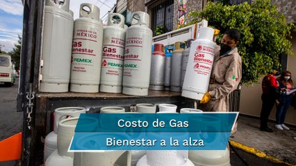 Sube 94% el precio del Gas Bienestar en algunos lugares a menos de un mes de operación