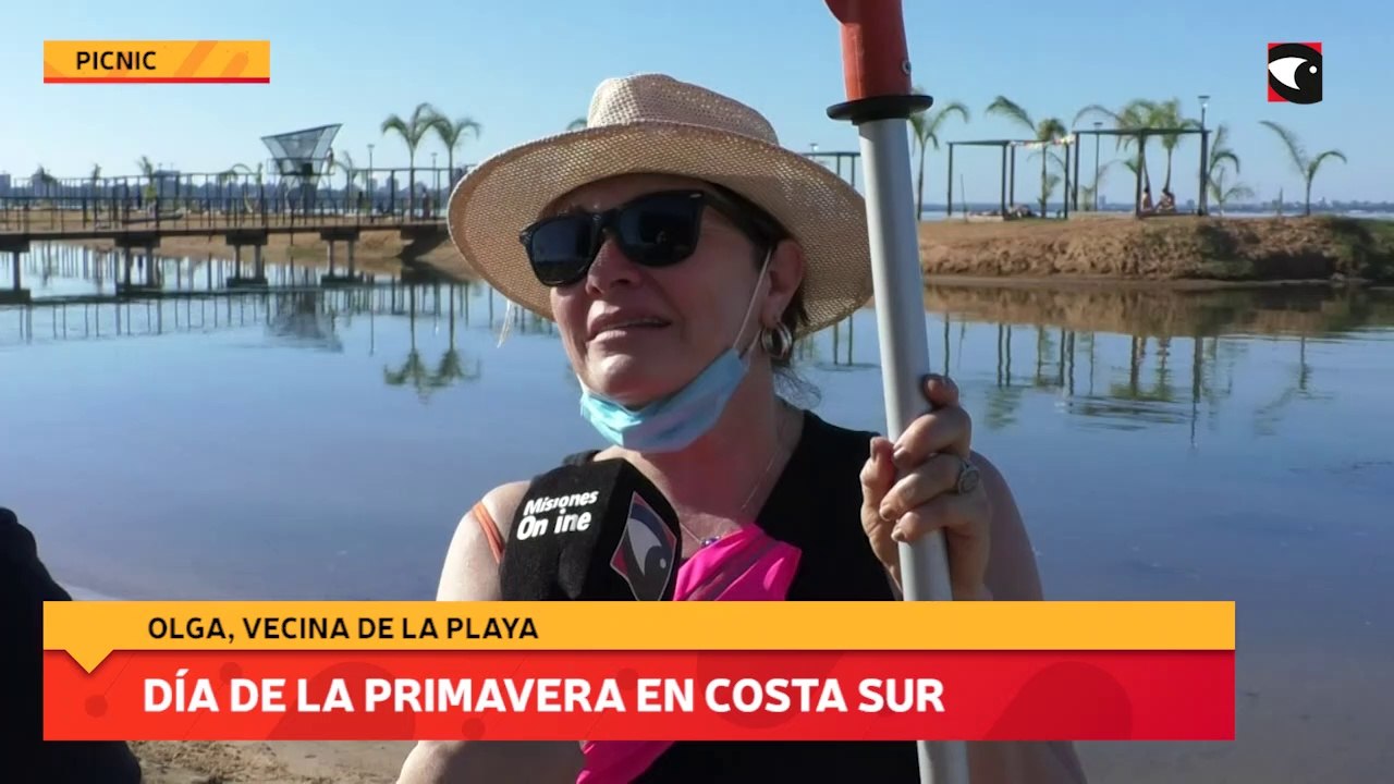 Día de la  primavera en Costa Sur