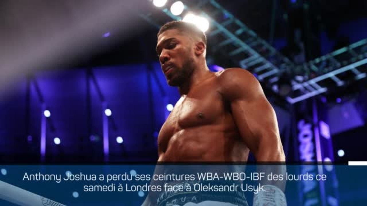 Poids lourds - Joshua battu par Usyk