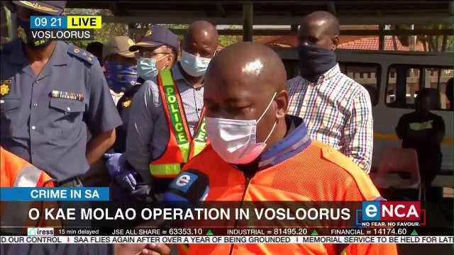 Police cracks down on crime in Vosloorus