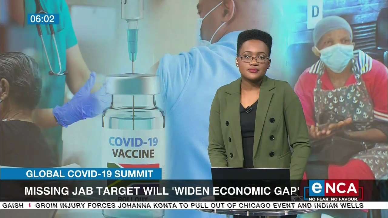 Ramaphosa says missing jab widens economic gap