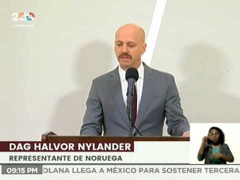 Representante de Noruega: Mantenemos la imparcialidad con las partes según las pautas establecidas en México