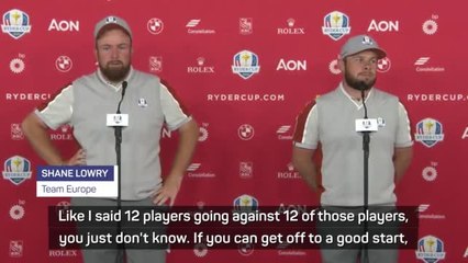Lowry not counting out Europe Ryder Cup comeback