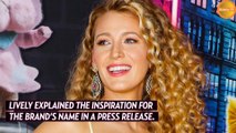 Blake Lively Names Her New Drink Brand After Late Father